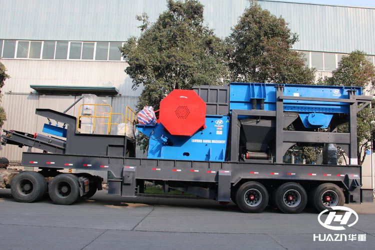 顎式破碎機移動站